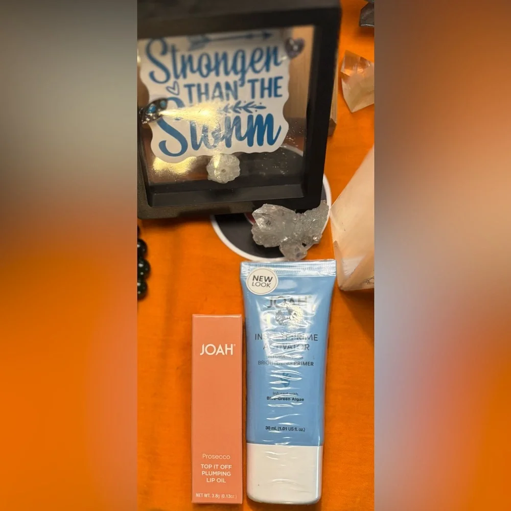 **SOLD** J.O.A.H BUNDLE! Blue Prime and Plumping Lip Oil in Prosecco! - Picture 4 of 5